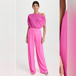 NWT The Sei Baggy Pleast Trousers in Blossom Pink size 6